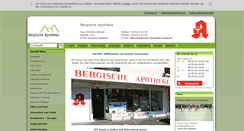 Desktop Screenshot of bergische-apotheke-hand.de